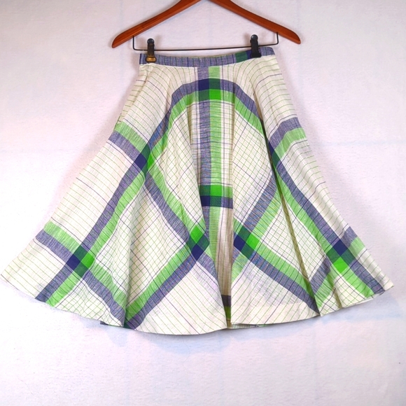 Ladie's Garments Workers Union Vintage Flared‎ Skirt 8 - Picture 1 of 7